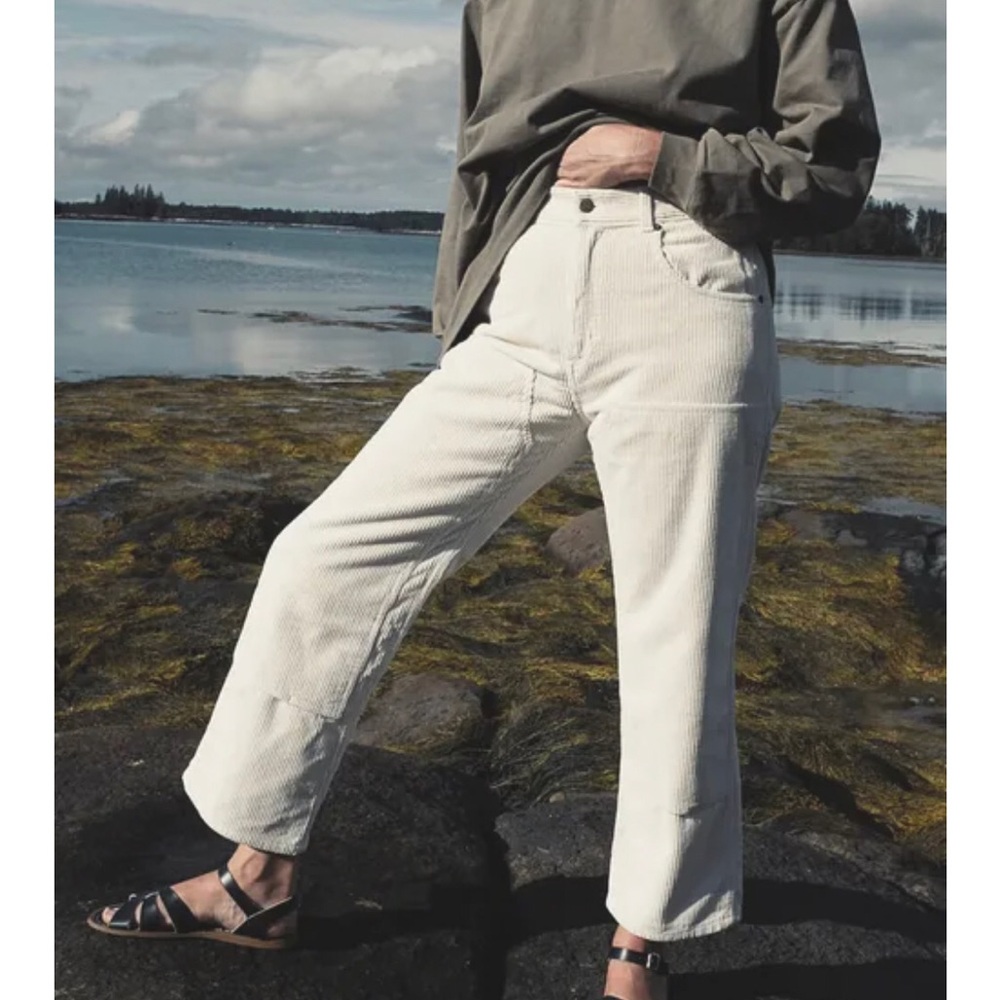 Rudy Jude Off-White Wide Leg Pants